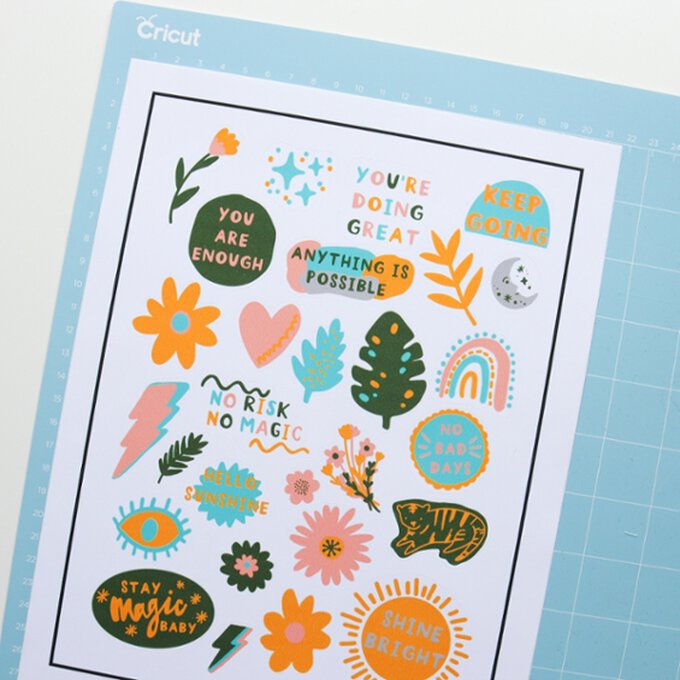 Cricut 6 Ways to Make Stickers Hobbycraft